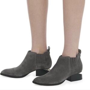 Alexander Wang Suede Ankle Chelsea Boots